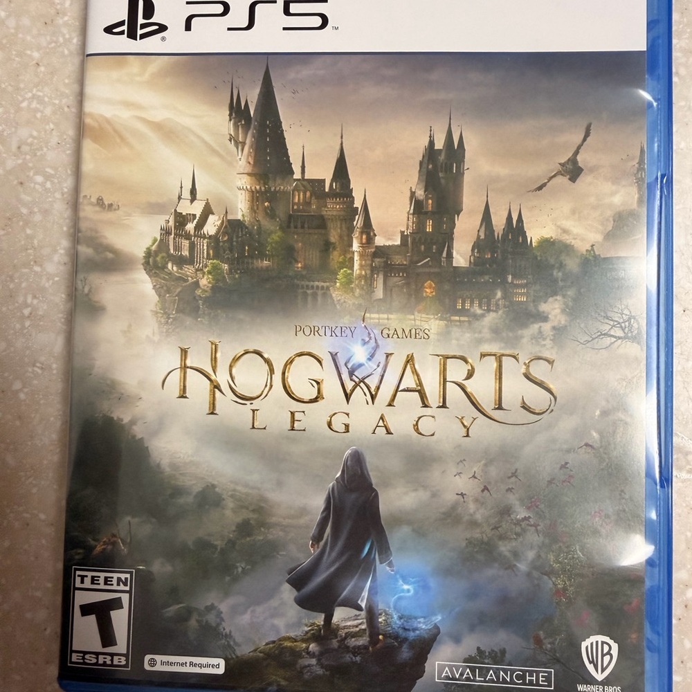 Sony PS5 Hogwarts Legacy - Blue and Gold Case